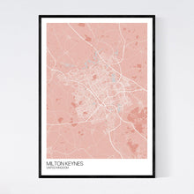 Load image into Gallery viewer, Milton Keynes City Map Print
