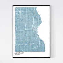 Load image into Gallery viewer, Map of Milwaukee, Wisconsin