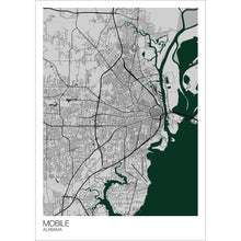 Load image into Gallery viewer, Map of Mobile, Alabama
