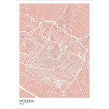Load image into Gallery viewer, Map of Modena, Italy