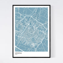 Load image into Gallery viewer, Modena City Map Print