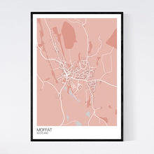 Load image into Gallery viewer, Moffat Town Map Print