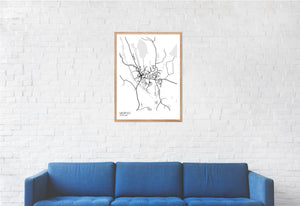 Map of Moffat, Scotland