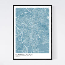 Load image into Gallery viewer, Mönchengladbach City Map Print