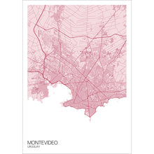 Load image into Gallery viewer, Map of Montevideo, Uruguay