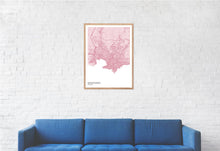 Load image into Gallery viewer, Map of Montevideo, Uruguay