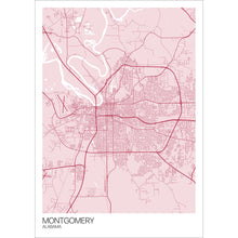 Load image into Gallery viewer, Map of Montgomery, Alabama
