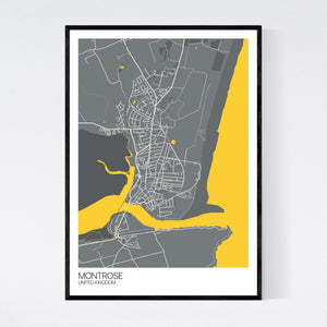 Montrose City Map Print