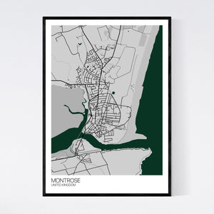 Montrose City Map Print