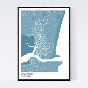 Montrose City Map Print