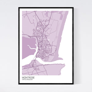 Montrose City Map Print