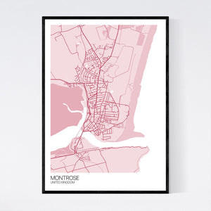 Montrose City Map Print