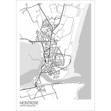 Load image into Gallery viewer, Map of Montrose, United Kingdom