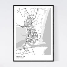 Load image into Gallery viewer, Map of Montrose, United Kingdom