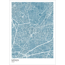Load image into Gallery viewer, Map of Monza, Italy
