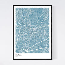 Load image into Gallery viewer, Map of Monza, Italy