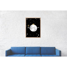 Load image into Gallery viewer, Magical Sleeping Moon Print