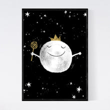 Load image into Gallery viewer, Magical Sleeping Moon Print