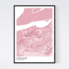 Load image into Gallery viewer, Morecambe City Map Print