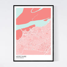 Load image into Gallery viewer, Morecambe City Map Print