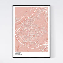Load image into Gallery viewer, Map of Morley, United Kingdom