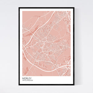 Map of Morley, United Kingdom