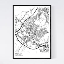 Load image into Gallery viewer, Morley City Map Print