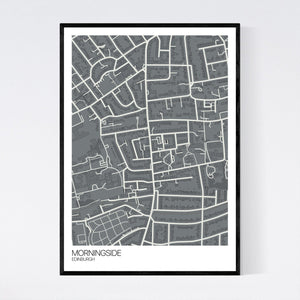 Morningside Neighbourhood Map Print