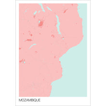 Load image into Gallery viewer, Map of Mozambique, 