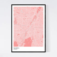 Load image into Gallery viewer, Map of Munich, Germany