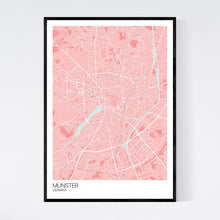 Load image into Gallery viewer, Münster City Map Print