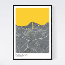 Load image into Gallery viewer, Musselburgh City Map Print