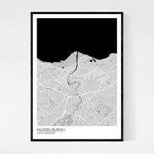 Load image into Gallery viewer, Musselburgh City Map Print