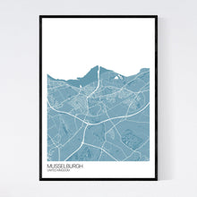 Load image into Gallery viewer, Musselburgh City Map Print
