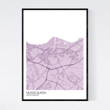 Load image into Gallery viewer, Musselburgh City Map Print