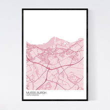 Load image into Gallery viewer, Musselburgh City Map Print