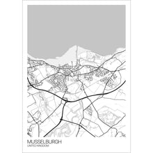 Load image into Gallery viewer, Map of Musselburgh, United Kingdom