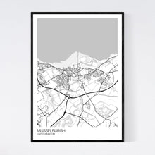 Load image into Gallery viewer, Map of Musselburgh, United Kingdom