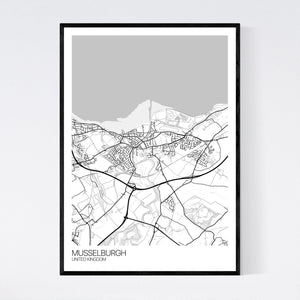 Map of Musselburgh, United Kingdom