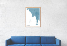 Load image into Gallery viewer, Map of Myanmar, 
