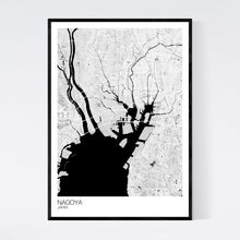 Load image into Gallery viewer, Nagoya City Map Print