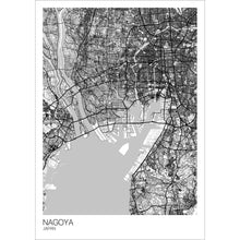 Load image into Gallery viewer, Map of Nagoya, Japan