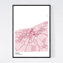 Load image into Gallery viewer, Nairn Town Map Print