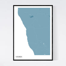 Load image into Gallery viewer, Namibia Country Map Print
