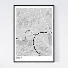 Load image into Gallery viewer, Map of Namur, Belgium