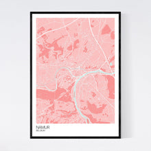 Load image into Gallery viewer, Namur City Map Print