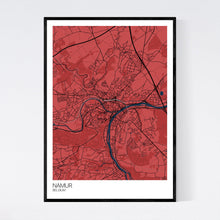 Load image into Gallery viewer, Namur City Map Print