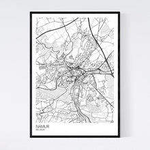 Load image into Gallery viewer, Namur City Map Print