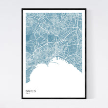 Load image into Gallery viewer, Naples City Map Print