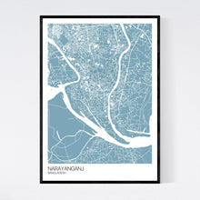 Load image into Gallery viewer, Map of Narayanganj, Bangladesh